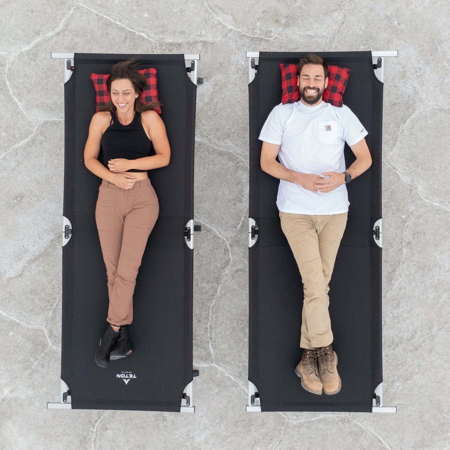 Tekadcamp Camp Cot with Pivot Arm