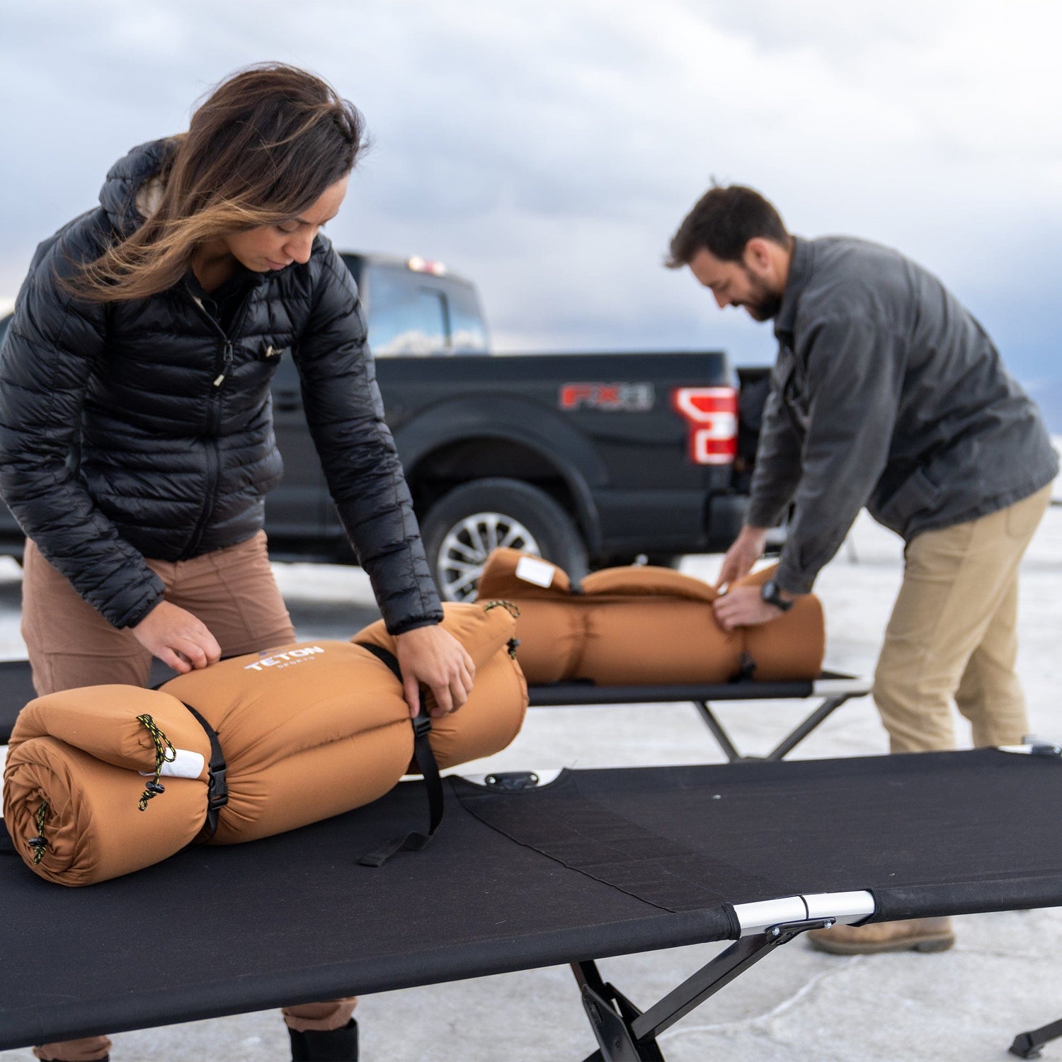Tekadcamp Camp Cot with Pivot Arm