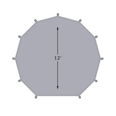 Tekadcamp Sierra Tent Footprint