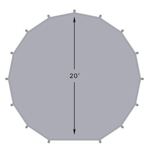 Tekadcamp Sierra Tent Footprint