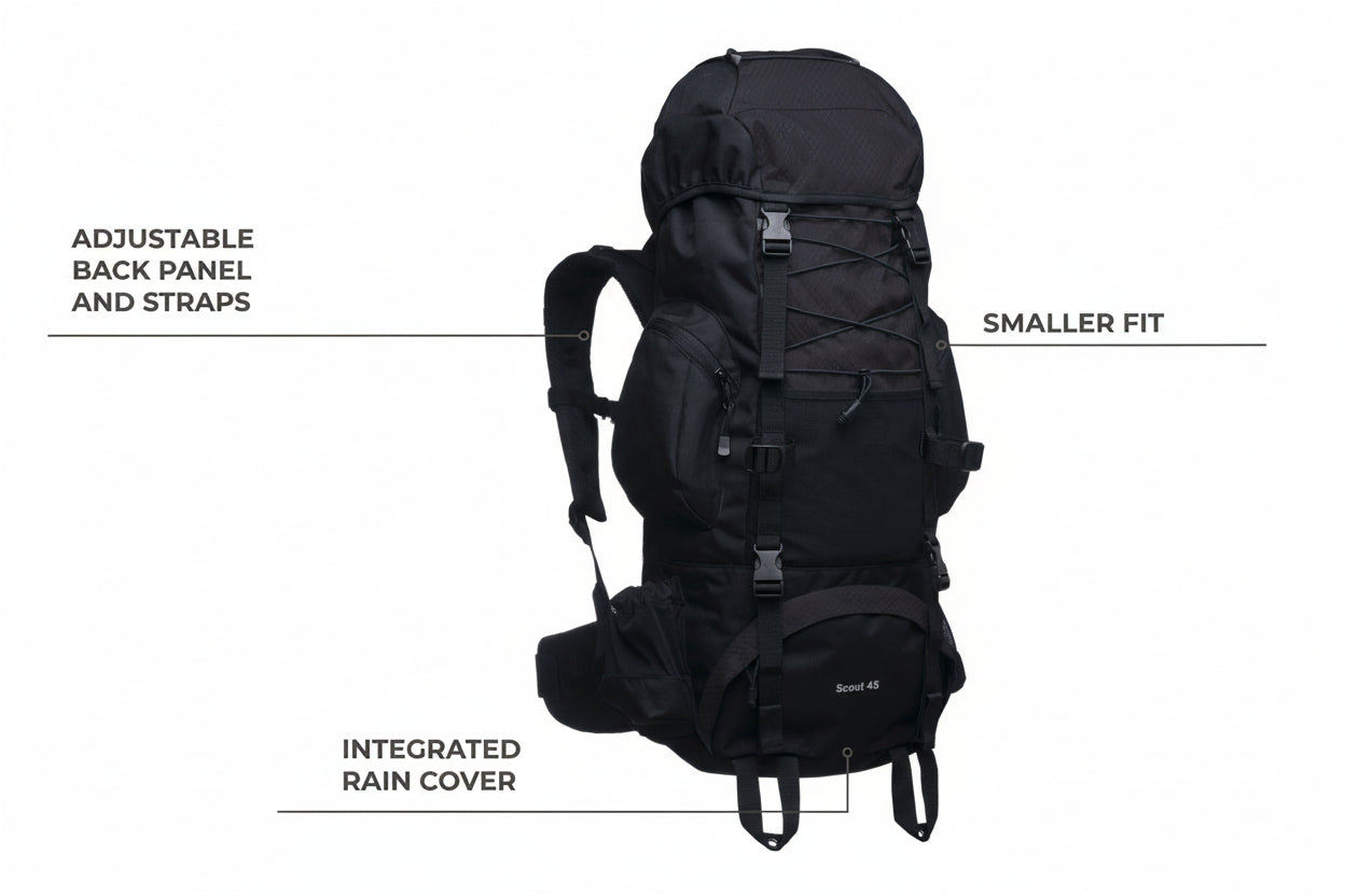 Scout 45L Hiking Backpacks